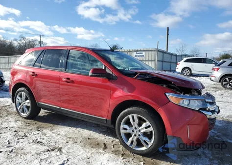 2012 Ford Edge Sel from USA, damaged, VIN 2FMDK4JCXCBA39091